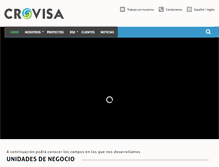Tablet Screenshot of crovisa.com.pe